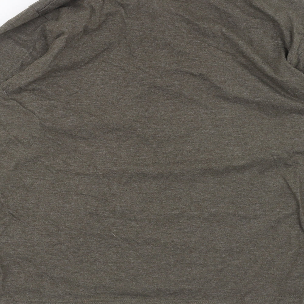 Atlas Mens Green    T-Shirt Size S