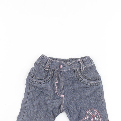 TU Baby Blue    Jeans Size 0-3 Months