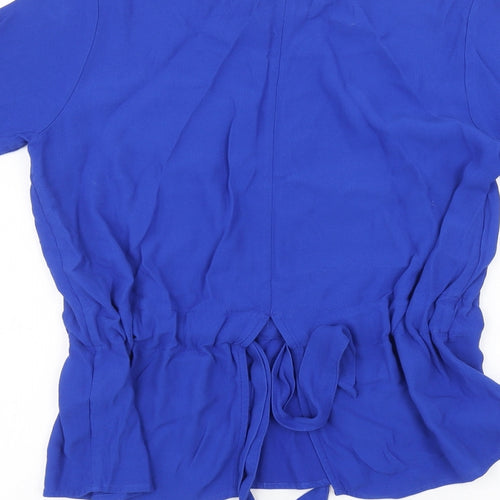 Selected Femme Womens Blue   Basic Blouse Size 6