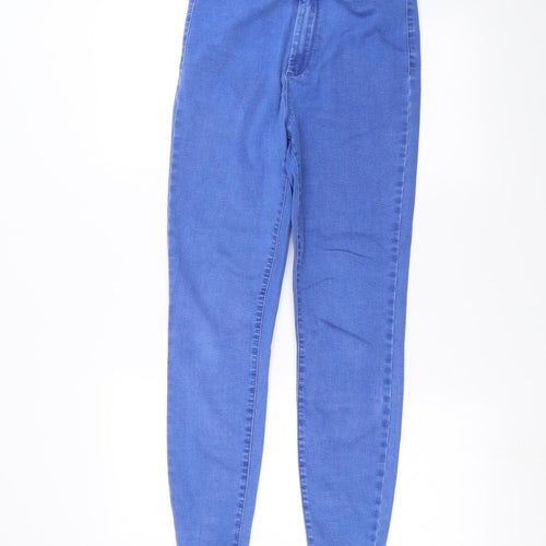 Denim & Co. Womens Blue  Denim Skinny Jeans Size 14 L26 in