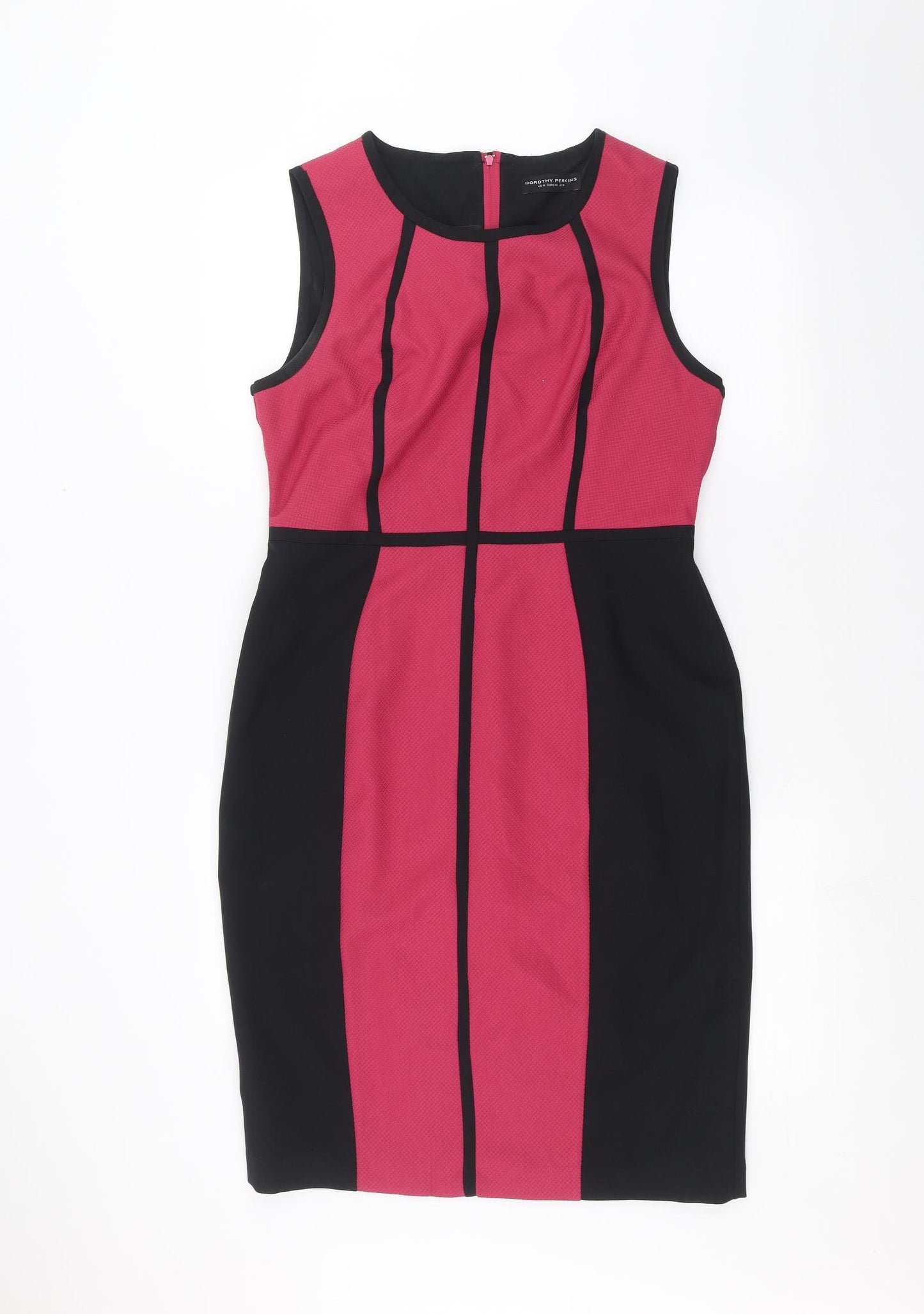 Dorothy Perkins Womens Pink   Pencil Dress  Size 14