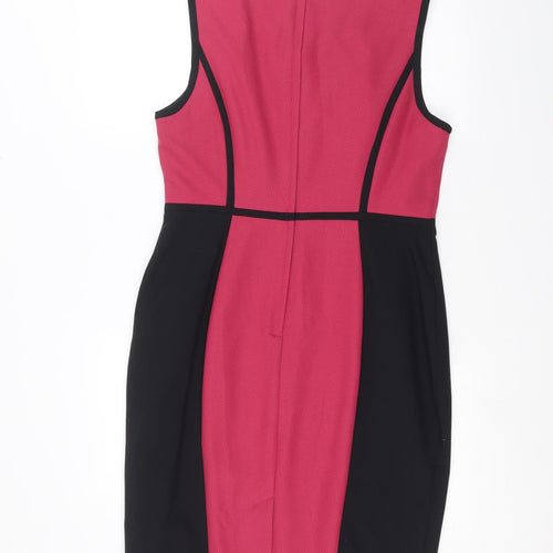 Dorothy Perkins Womens Pink   Pencil Dress  Size 14