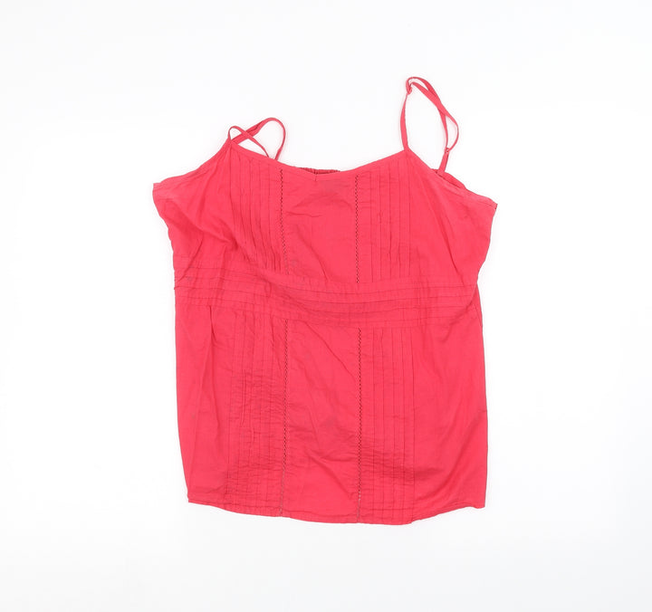 Dorothy Perkins Womens Red   Basic T-Shirt Size 16
