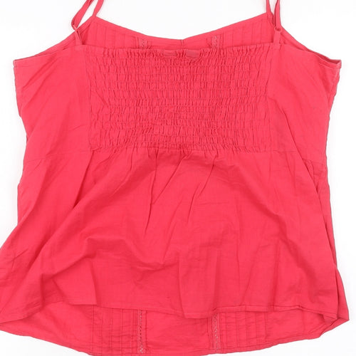 Dorothy Perkins Womens Red   Basic T-Shirt Size 16