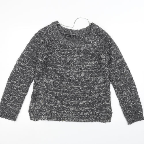 Atmosphere Womens Black  Knit Pullover Jumper Size 10