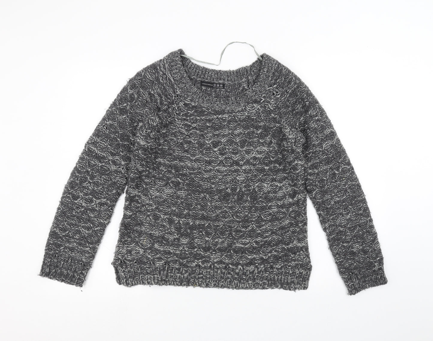 Atmosphere Womens Black  Knit Pullover Jumper Size 10