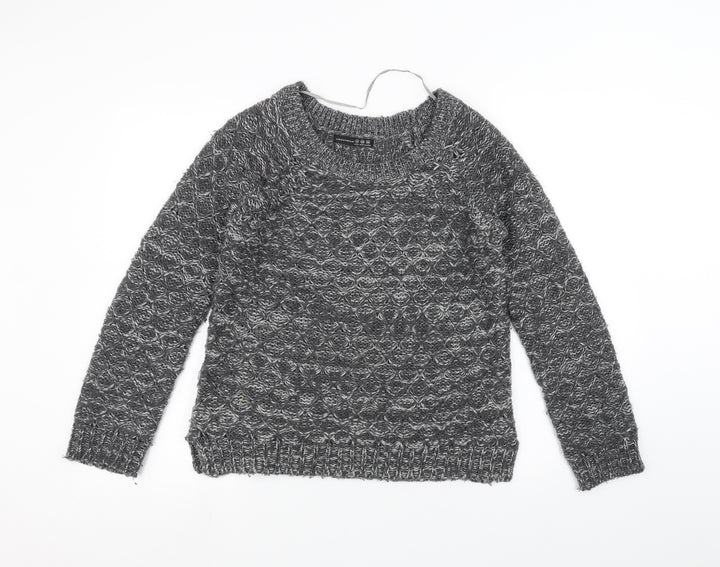 Atmosphere Womens Black  Knit Pullover Jumper Size 10