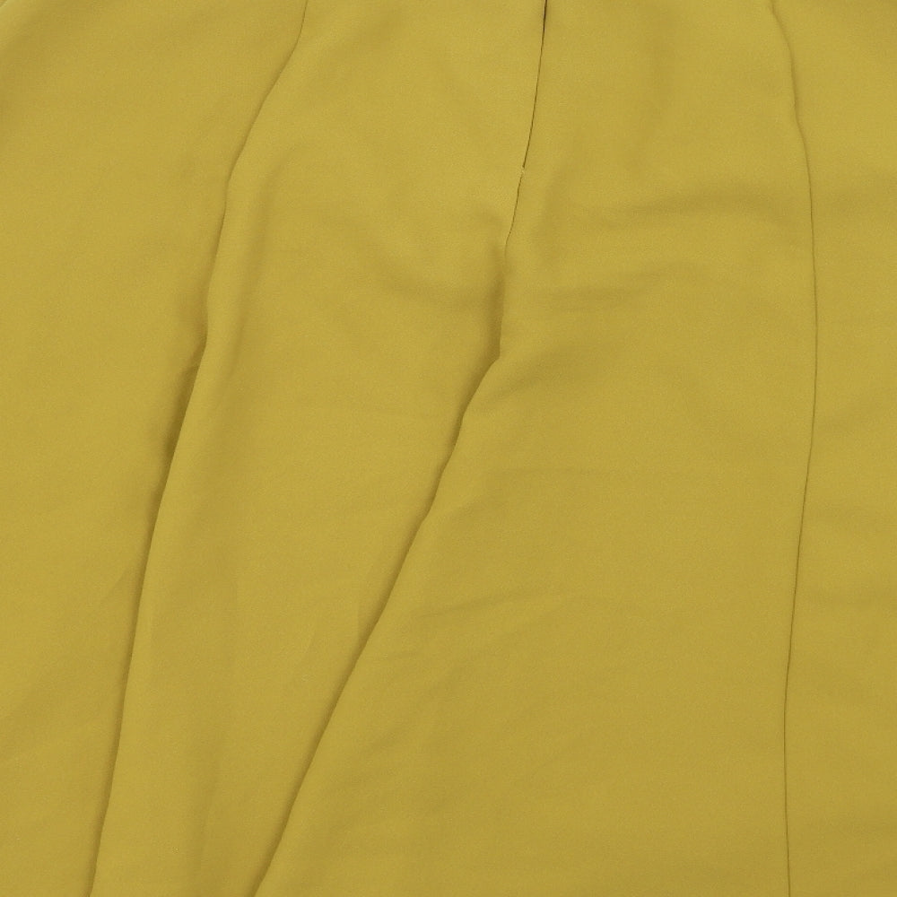 Eastex Womens Yellow   A-Line Skirt Size 18