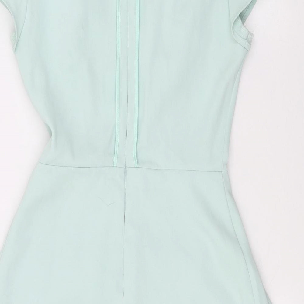 Topshop Womens Blue   Basic Blouse Size 8