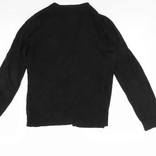 Tissani Womens Black   Cardigan Jumper Size M