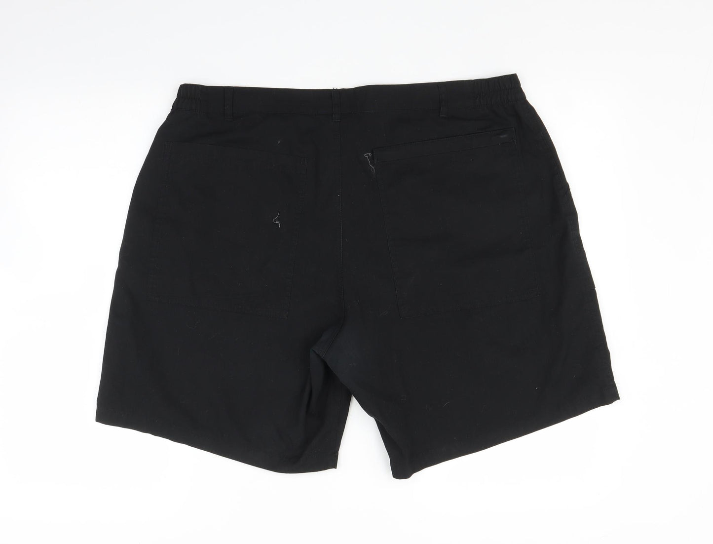 Preworn Womens Black   Chino Shorts Size 16