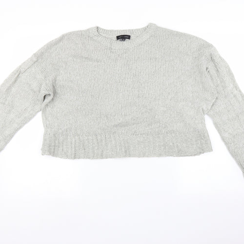 Newlook Womens Grey   Pullover Jumper Size M