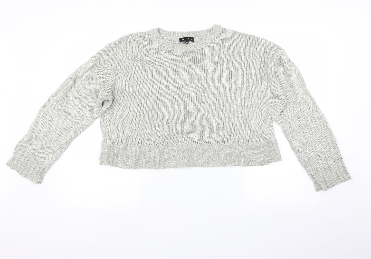 Newlook Womens Grey   Pullover Jumper Size M