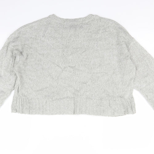 Newlook Womens Grey   Pullover Jumper Size M