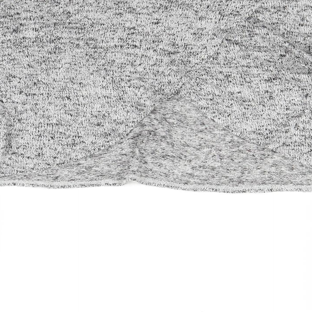 H&M Womens Grey   Basic T-Shirt Size XS  - Cropped