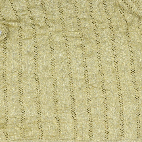 Marks and Spencer Womens Gold   A-Line  Size 12