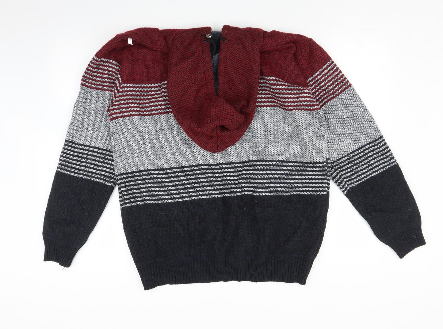 Preworn Mens Multicoloured Striped  Jacket  Size XL