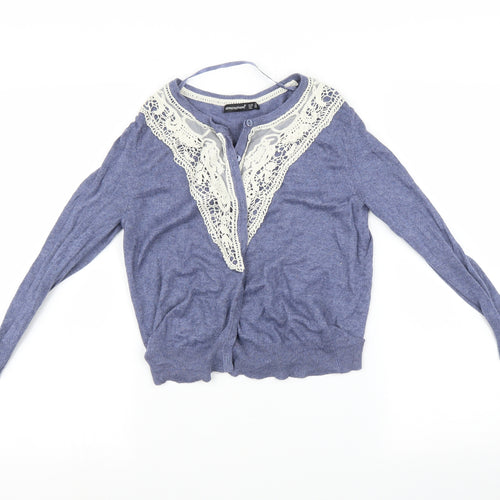 Primark Womens Blue   Cardigan Jumper Size 12