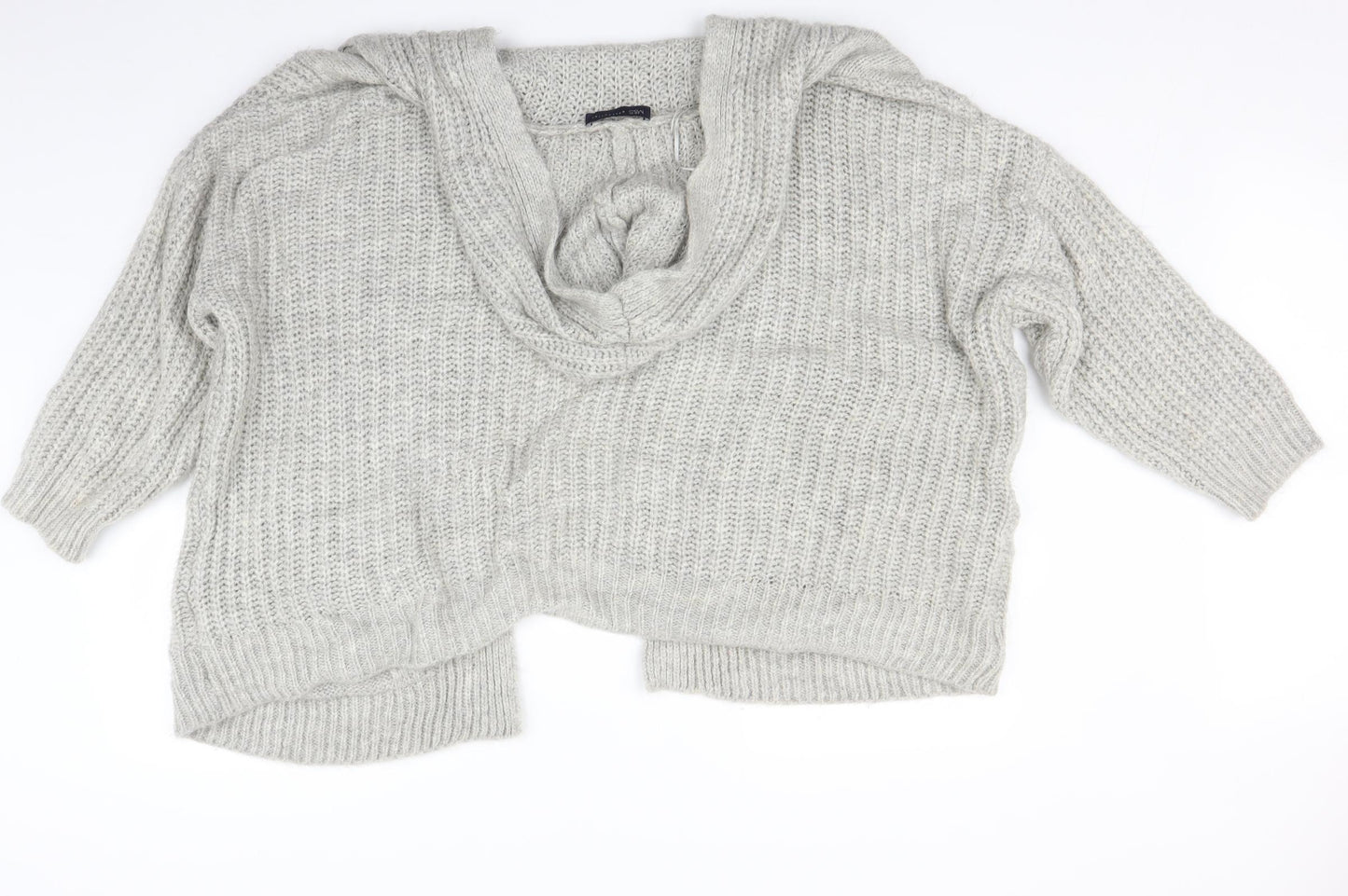 Marks and Spencer Womens Grey   Cardigan Jumper Size L