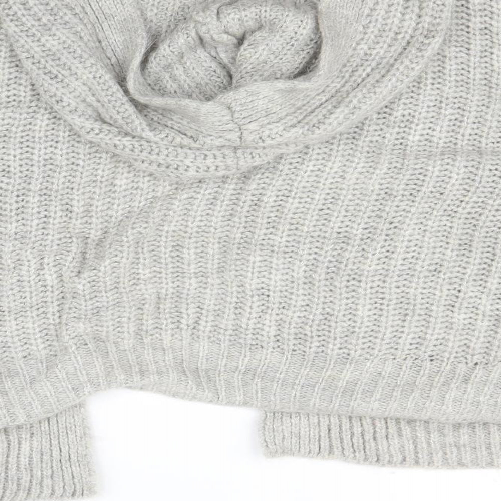Marks and Spencer Womens Grey   Cardigan Jumper Size L