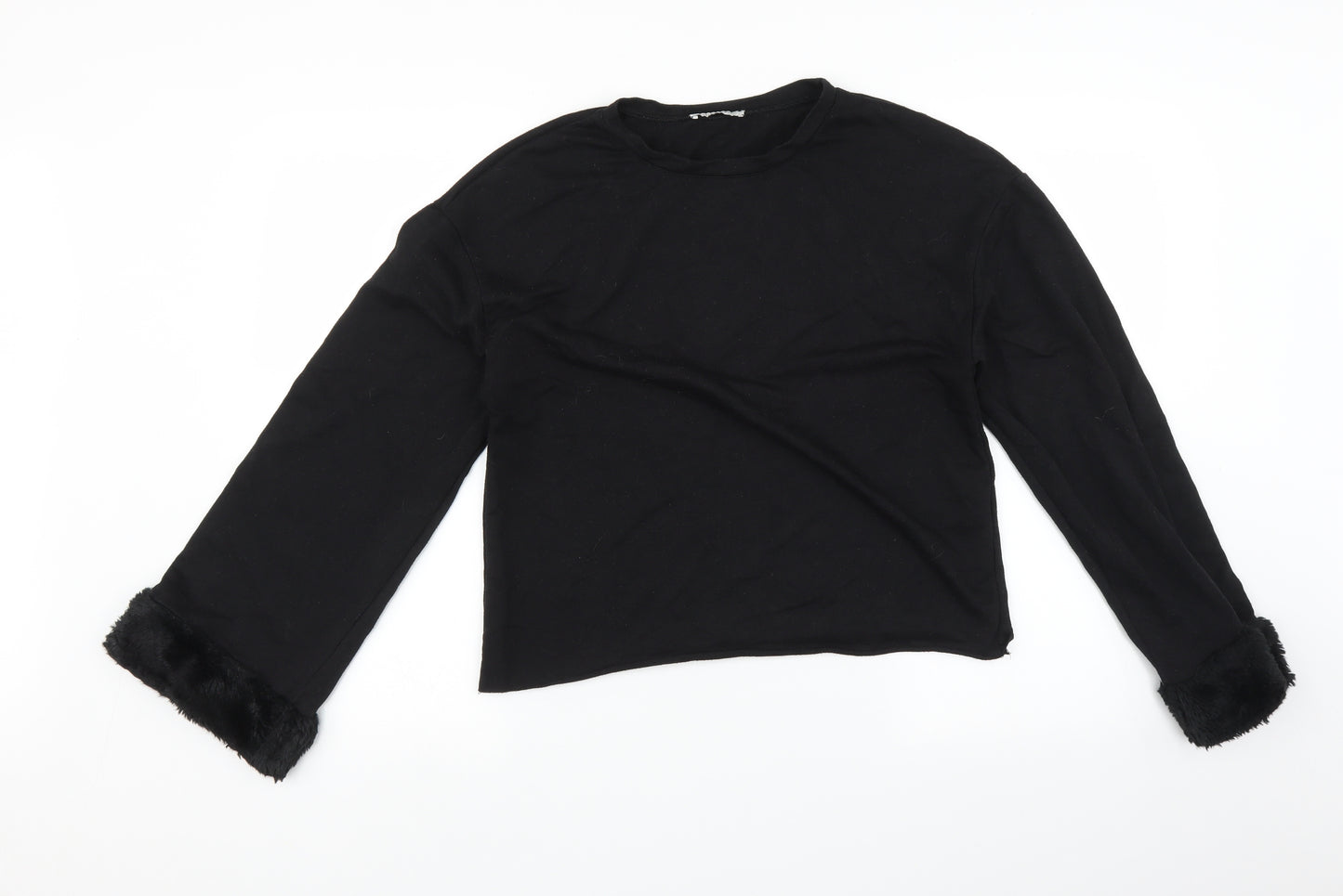 Zara Womens Black   Pullover Jumper Size S