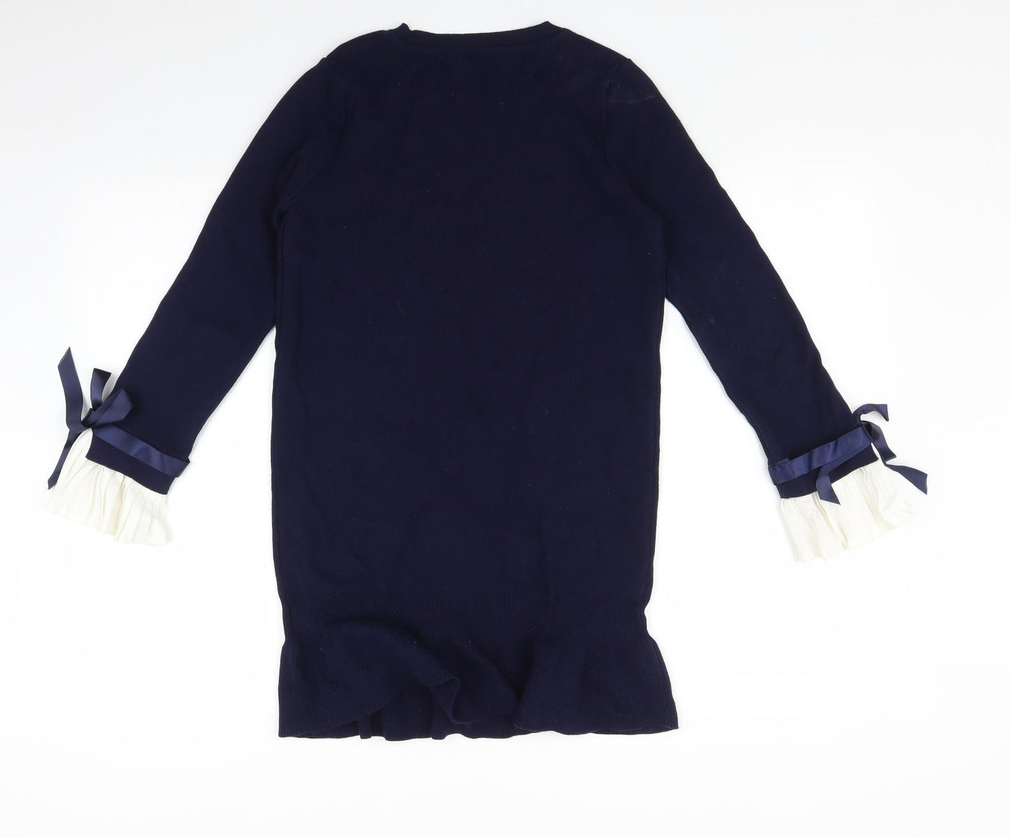 Preworn Womens Blue  Rayon A-Line  Size M