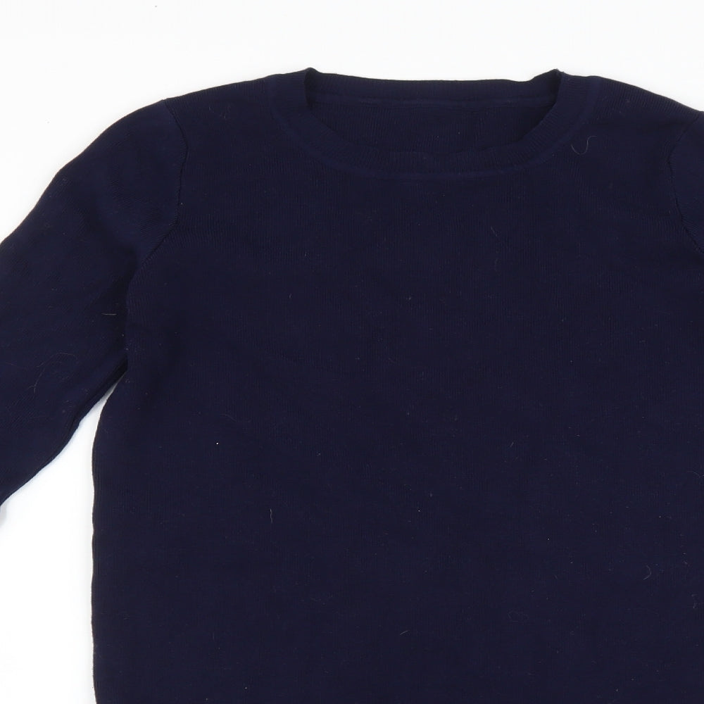 Preworn Womens Blue  Rayon A-Line  Size M