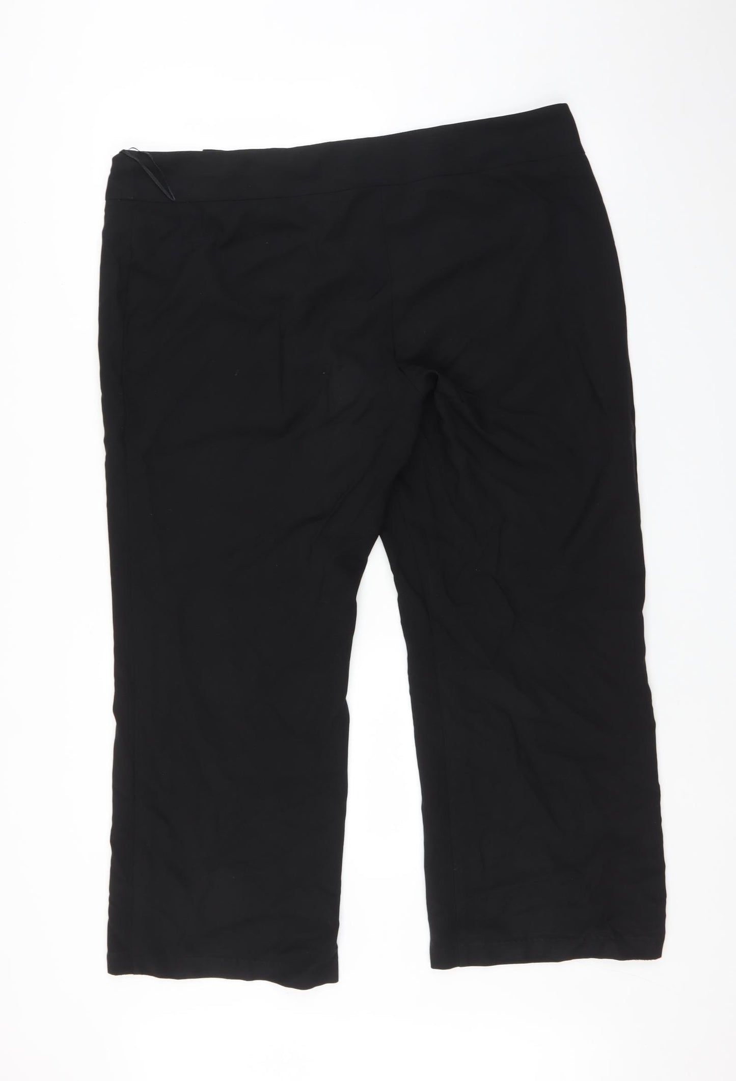 George Womens Black   Trousers  Size 20 L26 in