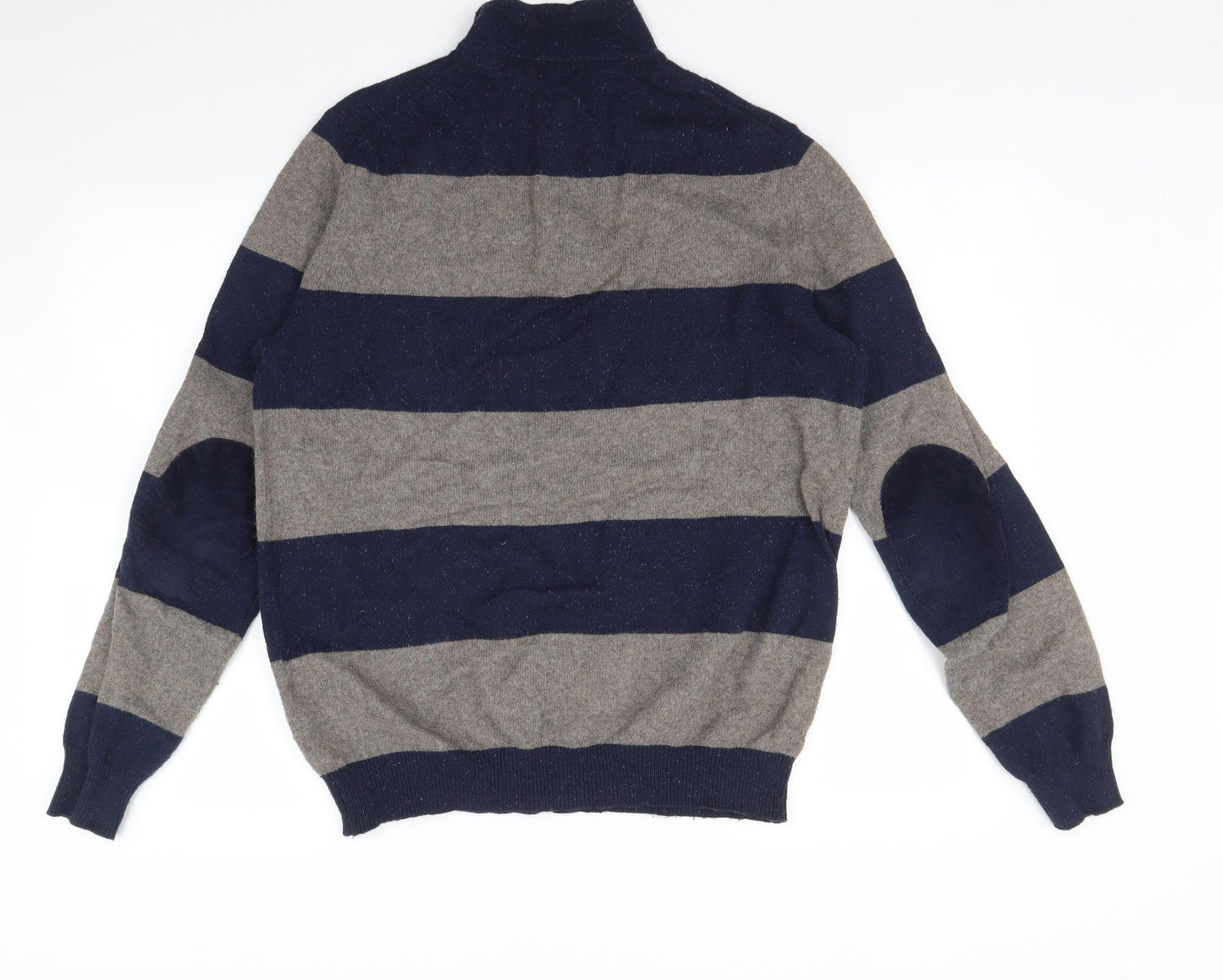Ted Baker Mens Multicoloured Striped  Pullover Jumper Size M