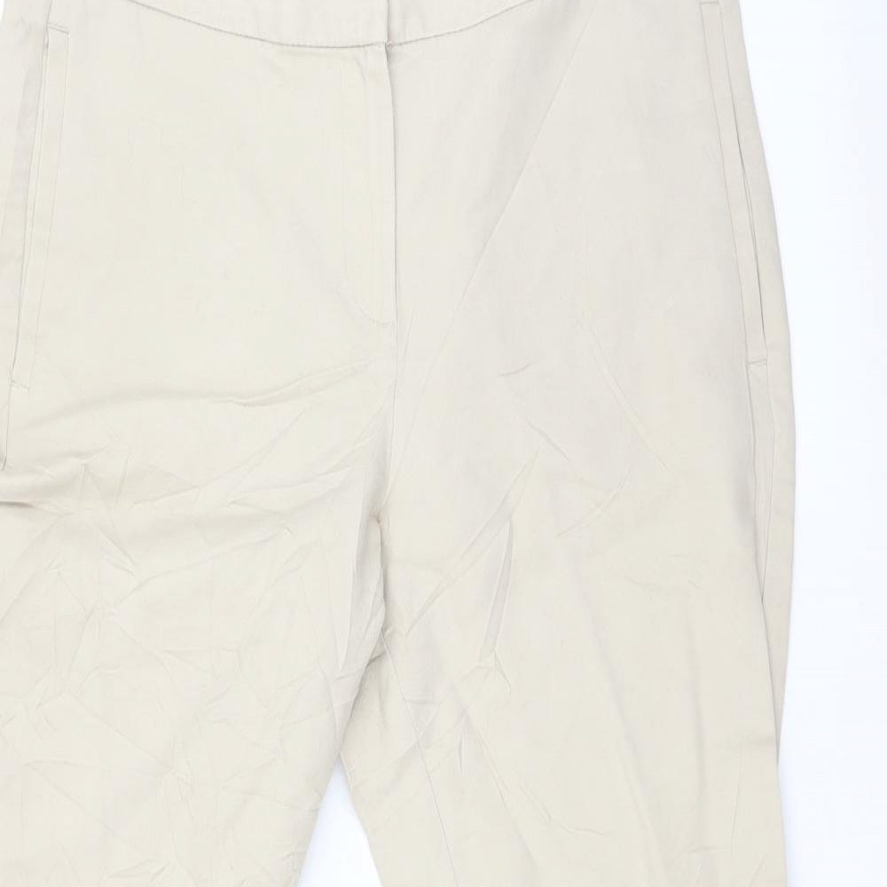 Marks and Spencer Womens Beige   Trousers  Size 12 L22 in