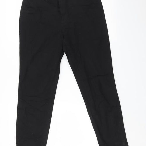 H&M Womens Black   Tapered Jeans Size 8 L28 in