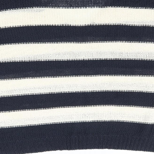 H&M Womens Multicoloured Striped  Pullover Jumper Size M