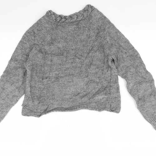 native Youth Womens Grey   Pullover Jumper Size M