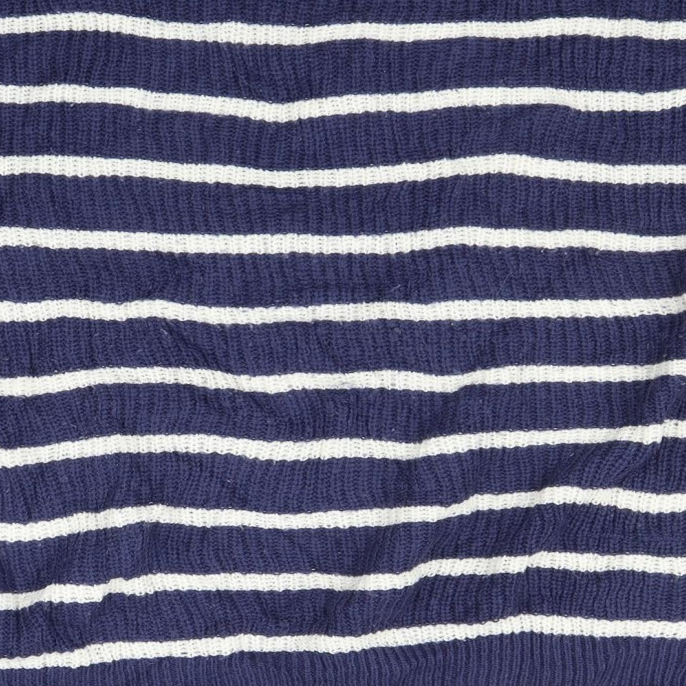 Yours Womens Multicoloured Striped  Pullover Jumper Size 22