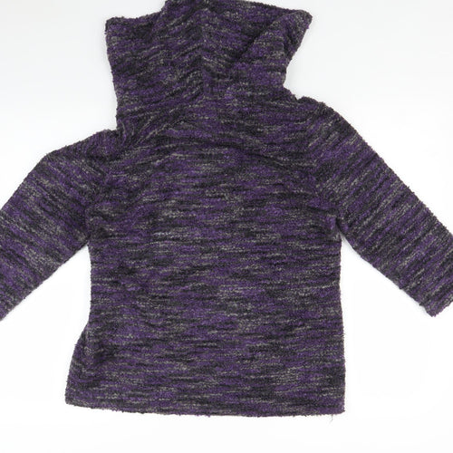 Klass Womens Purple   Pullover Jumper Size L