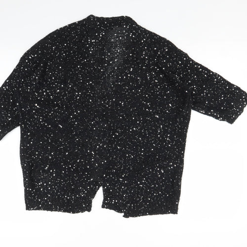 South Womens Black   Cardigan Jumper Size 10