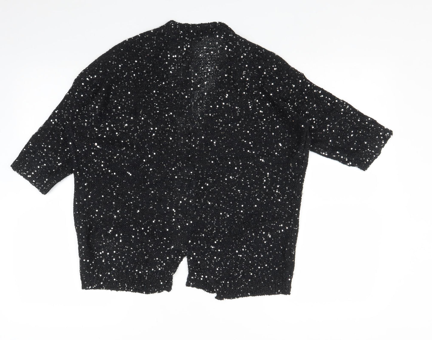 South Womens Black   Cardigan Jumper Size 10
