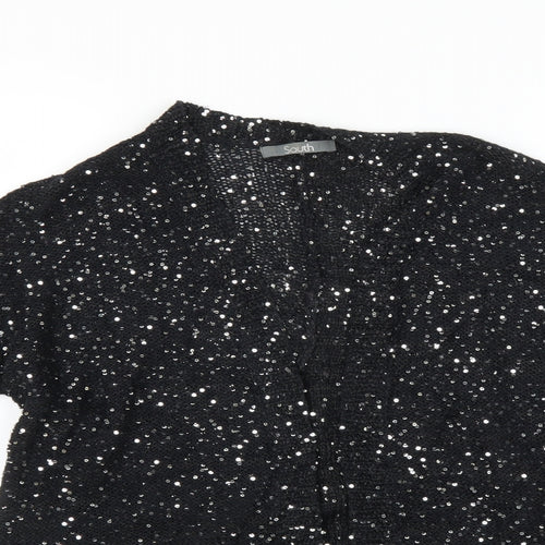 South Womens Black   Cardigan Jumper Size 10