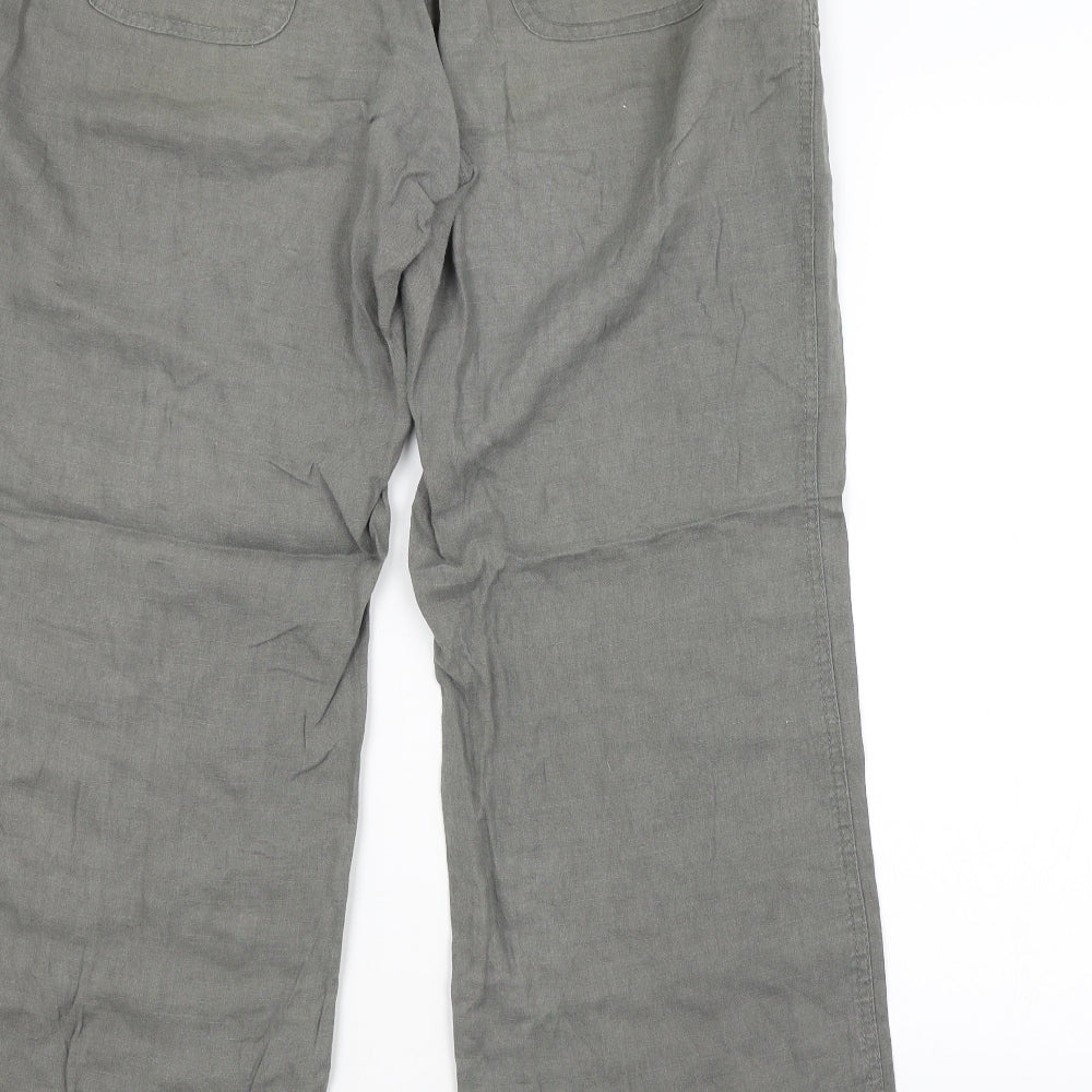 Atmosphere Womens Grey   Trousers  Size 14 L29 in