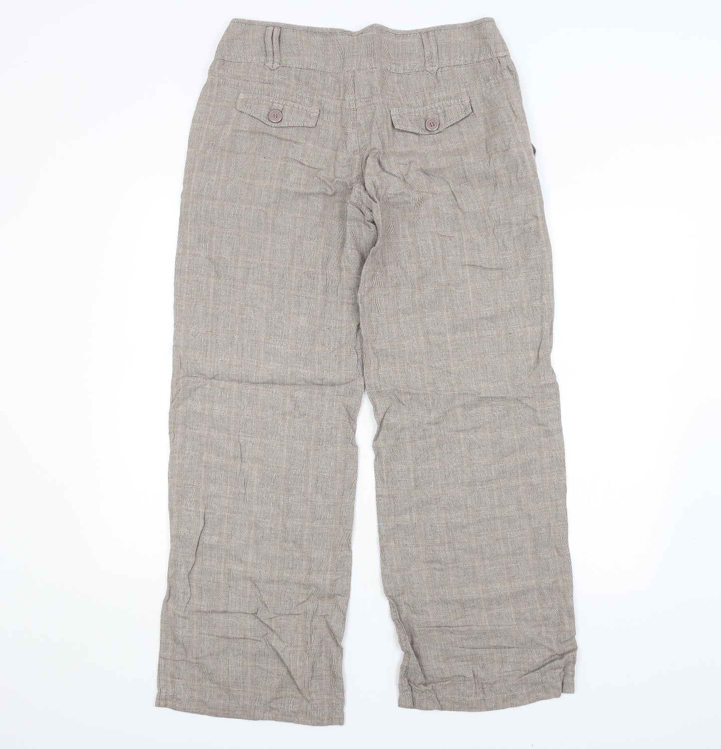 Miss Selfridge Womens Beige   Trousers  Size 12 L29 in