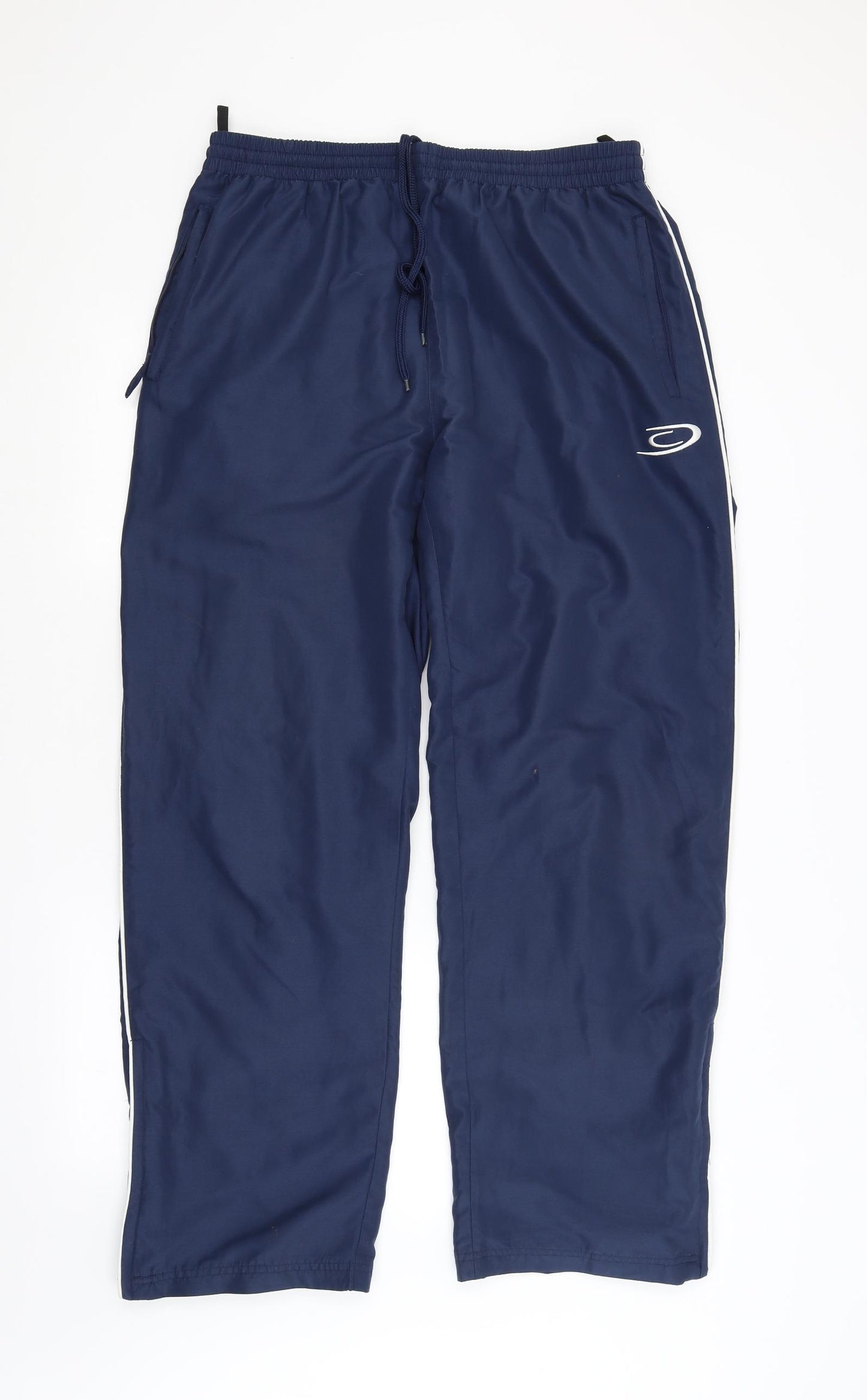 Preworn Mens Blue   Track Pants Trousers Size XL L30 in