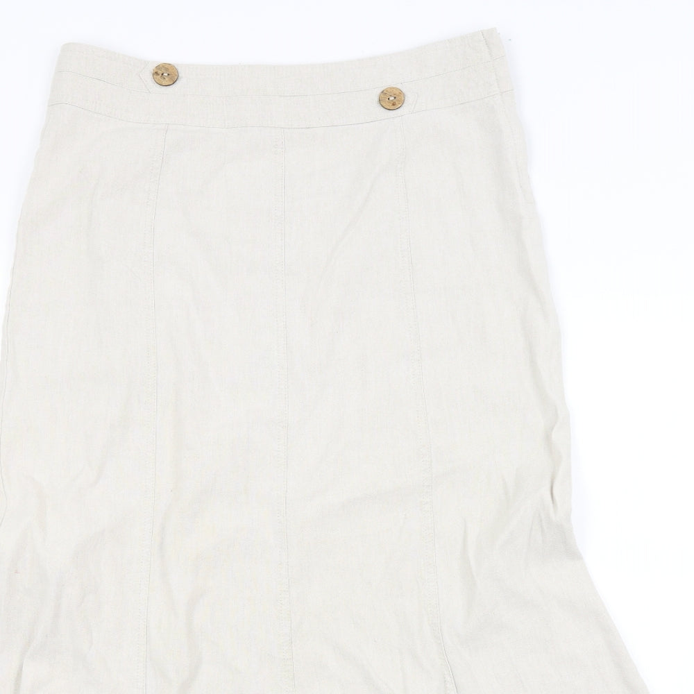 Per Una Womens Blue   A-Line Skirt Size 12