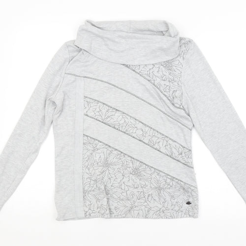 TIGI Womens Grey   Pullover Sweatshirt Size 10