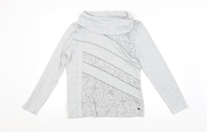 TIGI Womens Grey   Pullover Sweatshirt Size 10
