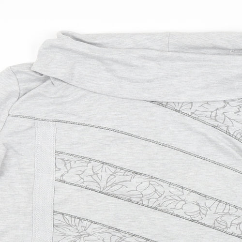 TIGI Womens Grey   Pullover Sweatshirt Size 10