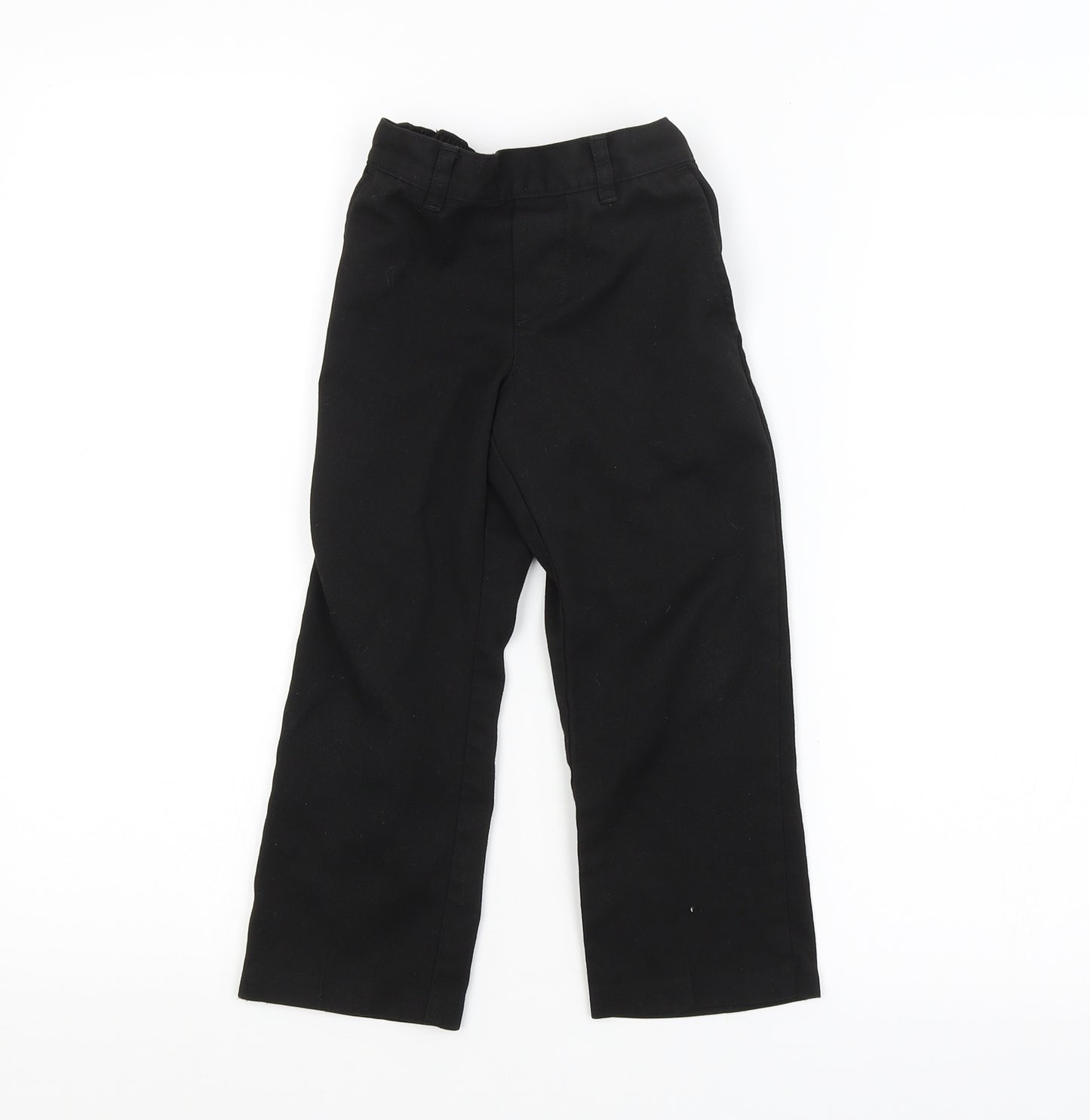 George Boys Black    Trousers Size 3-4 Years