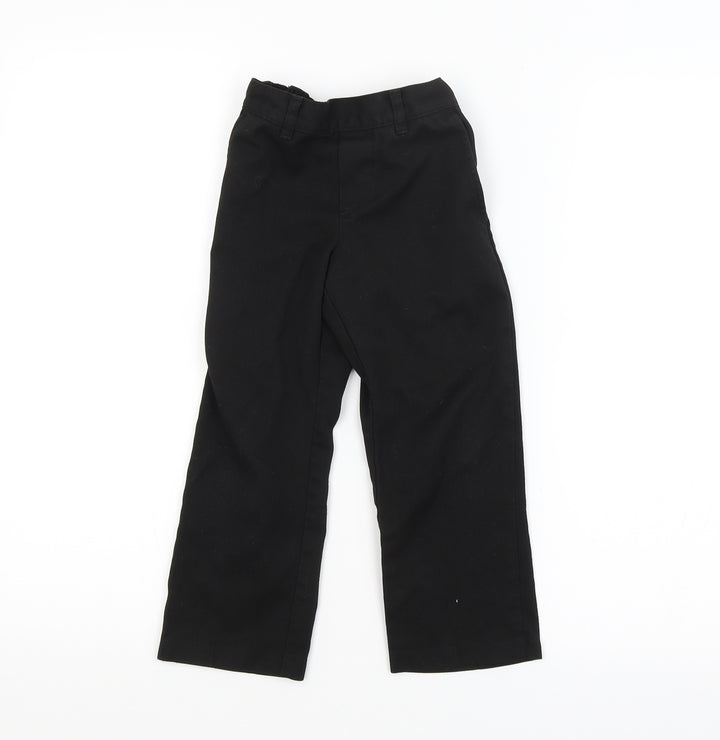George Boys Black    Trousers Size 3-4 Years