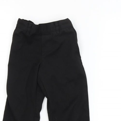 George Boys Black    Trousers Size 3-4 Years
