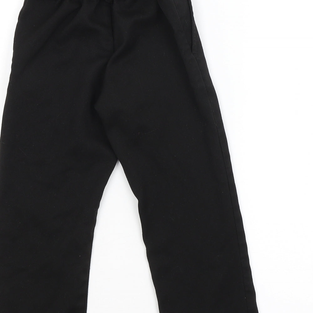 George Boys Black    Trousers Size 3-4 Years