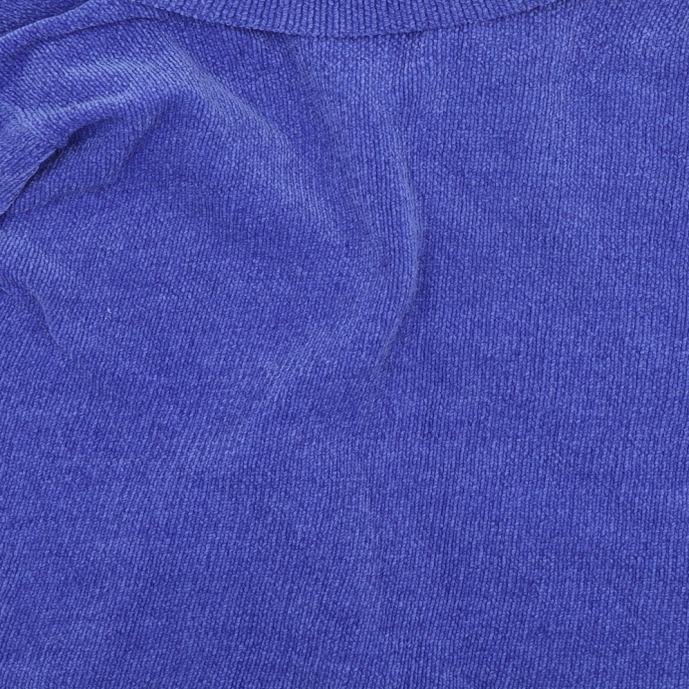 AMARANTO Womens Blue   Cardigan Jumper Size M